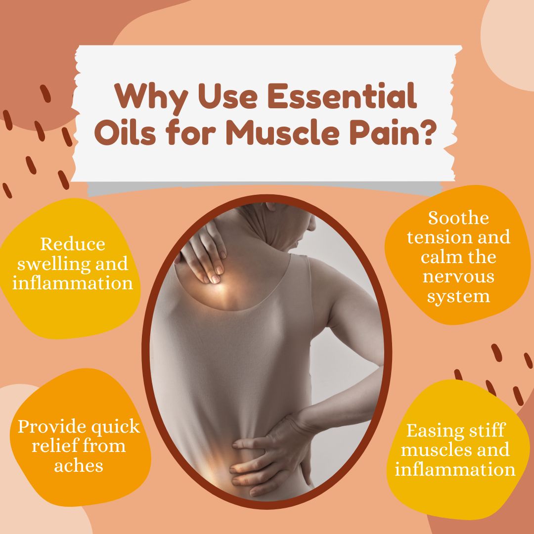 Top 3 Essential Oils for Muscle Pain